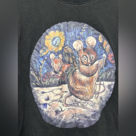 Gucci Beatrix Potter Graphic T-Shirt in Black size Small - Picture 3 of 12